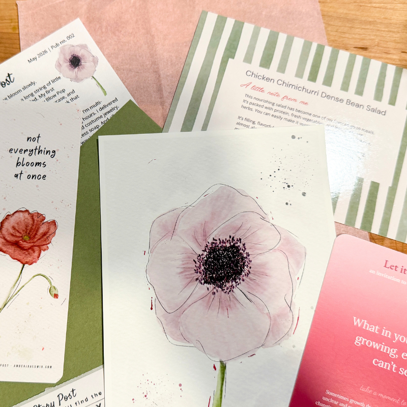 May 2026 Mail Club Catch Up (Bloom Slowly, Issue 2)
