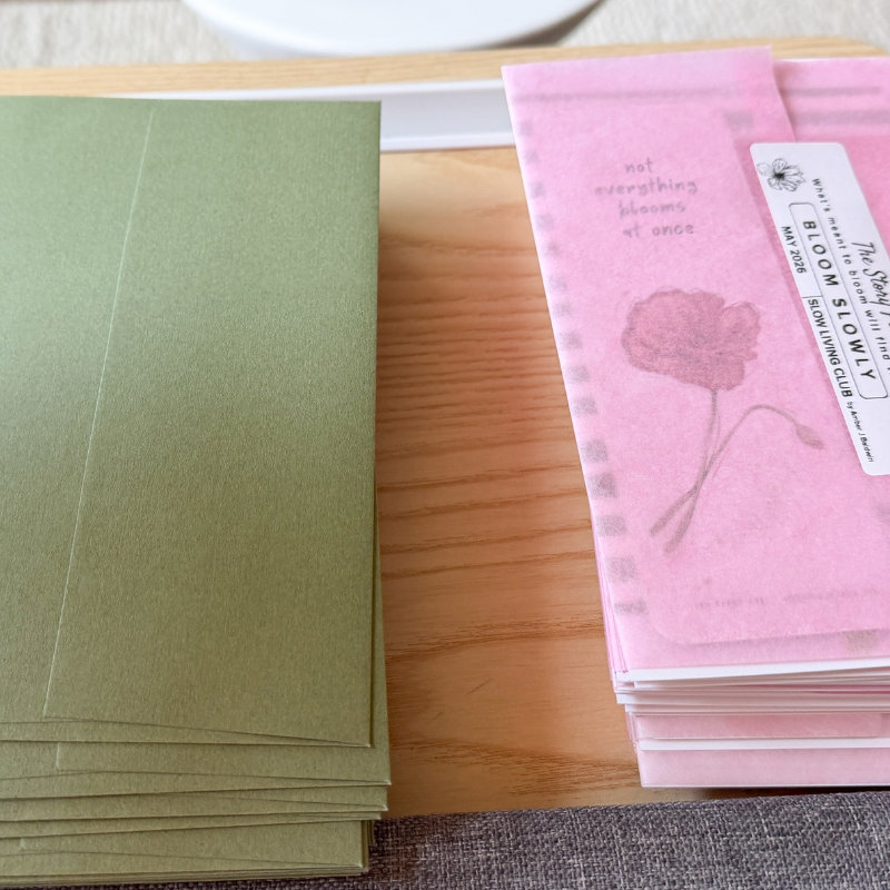 May 2026 Mail Club Catch Up (Bloom Slowly, Issue 2)