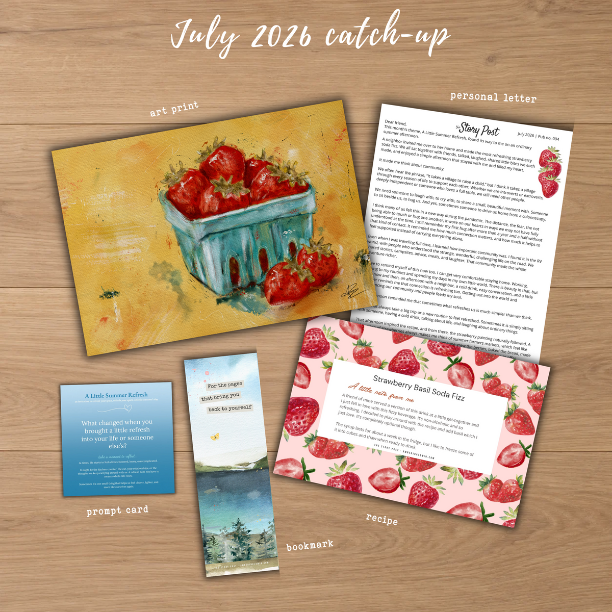 July 2026 Mail Club Catch Up (Little Summer Refresh, Issue 4)